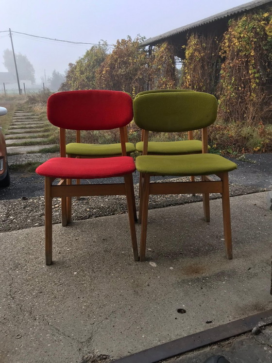 Bürostühle, 1960er, 4er-Set (photo 6 of 7)