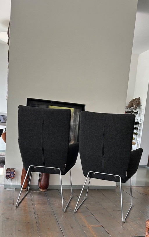 Gerard van den Berg Don armchairs 2x