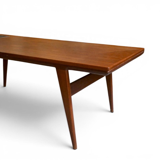 Deens Design Salontafel met Tegeltableau Knud L Nielsen 60’s