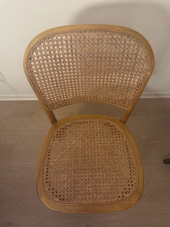 Image 1 of 4 sillas danesas de ratán y madera (NORDAL)