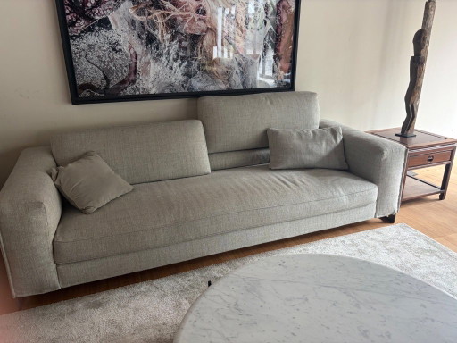 Zitbank Model Davis Merk Frigerio – 3 5 zitsbanken, Metal, Textile