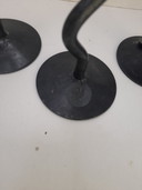 4 candelabros ondulados de Hysteria de los años 80