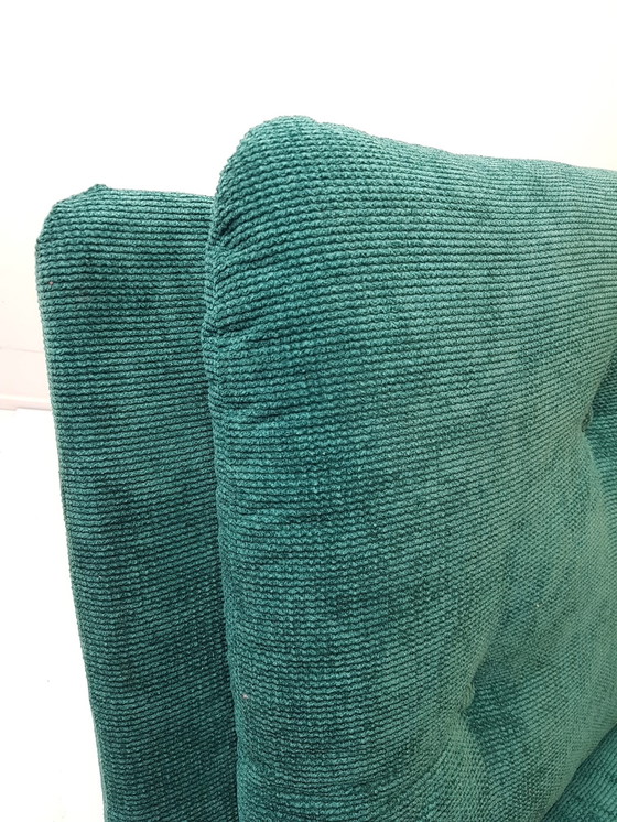 Image 1 of Artifort Kho Liang Le sofa | green sofa black frame new