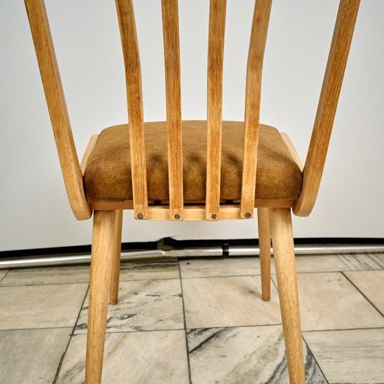 Image 1 of Set aus 2 Esszimmerstühlen, 1960er Jahre, Tschechoslowakei