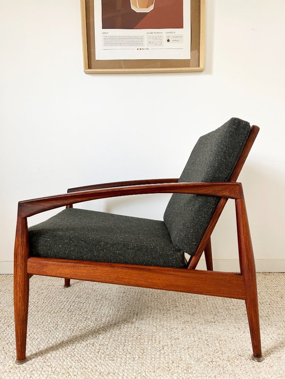 Image 1 of Pair of Kai Kristiansen Paperknife armchairs, 1950s