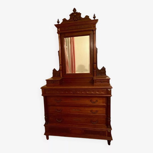 Schminktisch/Kommode aus dem 19. Jahrhundert