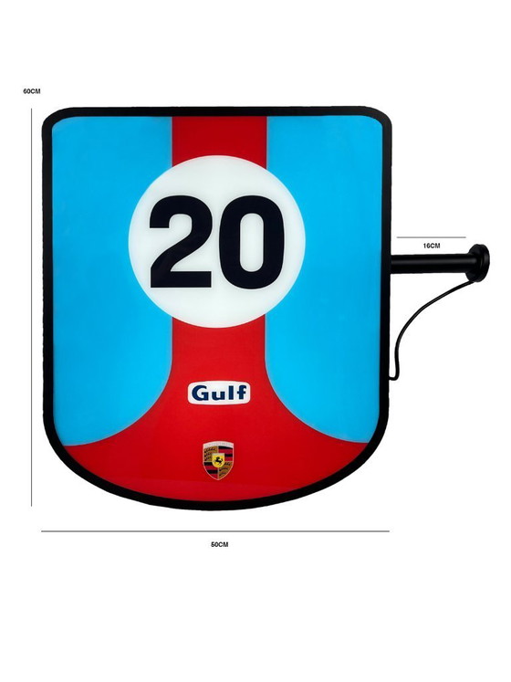 Image 1 of Porsche Gulf - Letrero publicitario