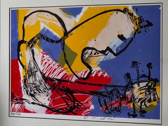 Image 1 of Herman Brood - The Guitarist / Guitar Player - 70/150