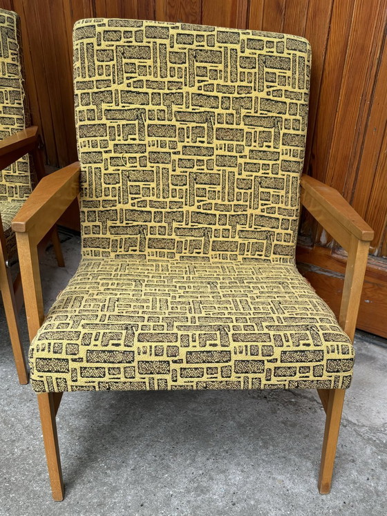 Set of Mid-Century Armchairs Györgyi 1960s, Mid Century Modern (photo 5 of 6)