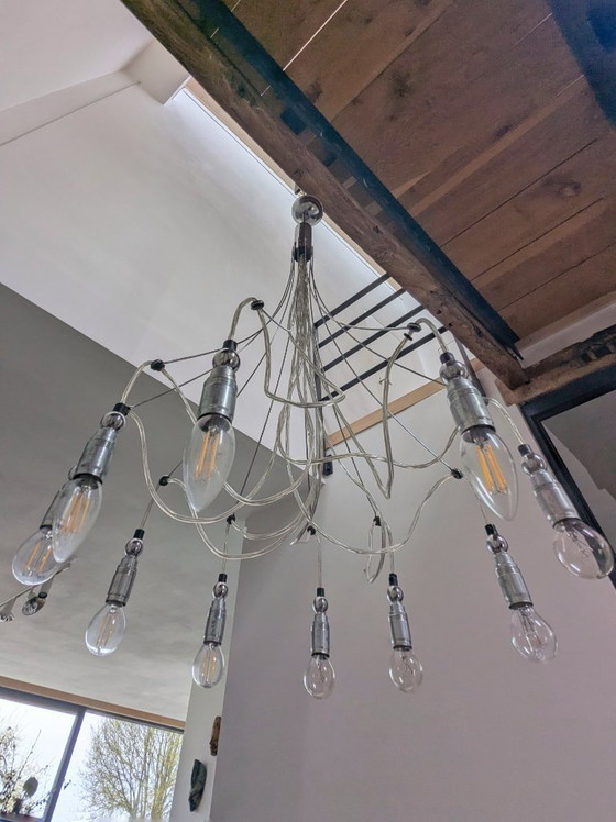 Image 1 of Pola Design Chandelier - 80s Design