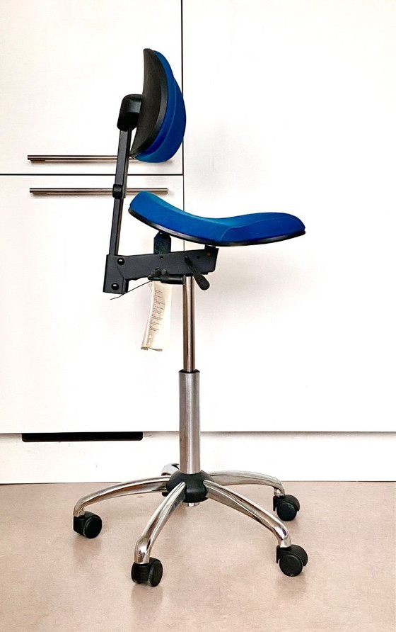 Image 1 of Sedia ergonomica da ufficio/sgabello a sella RH Support 4501