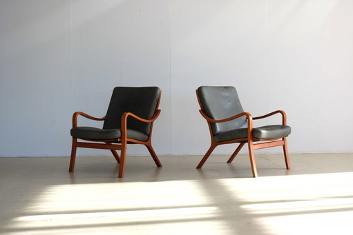 vintage Skalma fauteuils, set van 2.