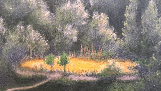 Eveningmist in Tuscany – Paintings & Drawings, Canvas (photo 3 of 5)