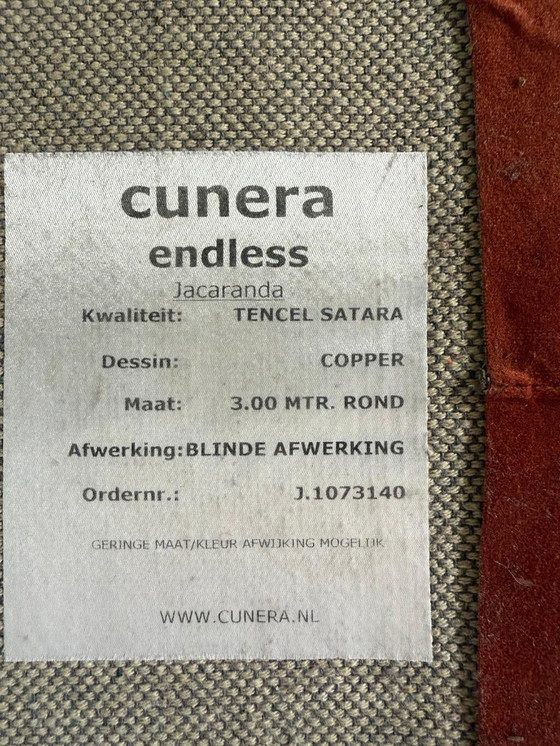 Image 1 of Nouveau tapis Jacaranda brique 3.00 diamètre