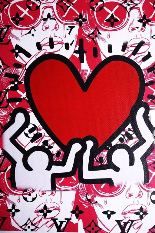 DEATH NYC (1979) - Love – lithos zeefdrukken, Paper