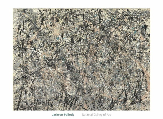Image 1 of Jackson Pollock - "Lavendel Mist 1" - XXL Museum Poster- (126 x 102 cm)