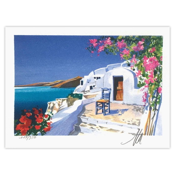 André Bongibault Signed Lithograph Grèce - Petite Suite 06 – Lithographs & prints, Paper (photo 5 of 5)