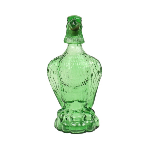 Italian Green Carafe Birds of Prey Eagle