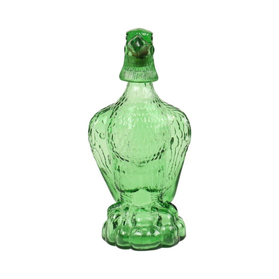 Image 1 of Carafe verte italienne Aigle de proie