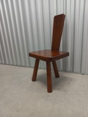 Sedia da latte in stile brutalista degli anni '60