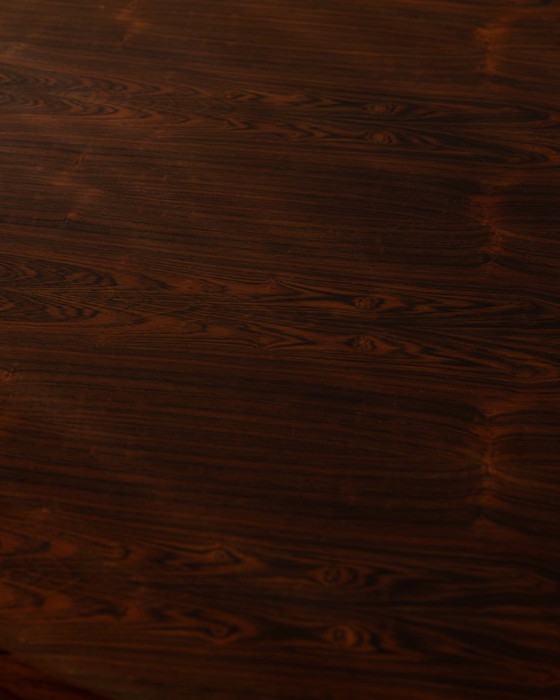 Image 1 of Vintage Rosewood Coffee Table (Model 283) by Johannes Andersen for CFC Silkeborg | Danish Modern Round Table