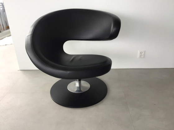 Image 1 of Club Varvier Peel en cuir noir