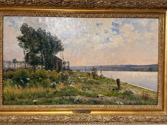 Image 1 of Mario Carl-Rosa (1853-1913) - 19th century oil painting