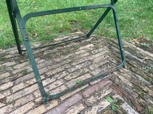 Tavolo da giardino Tavolo da bistrot Tavolo pieghevole Francese – tuintafels, Iron (photo 2 of 16)