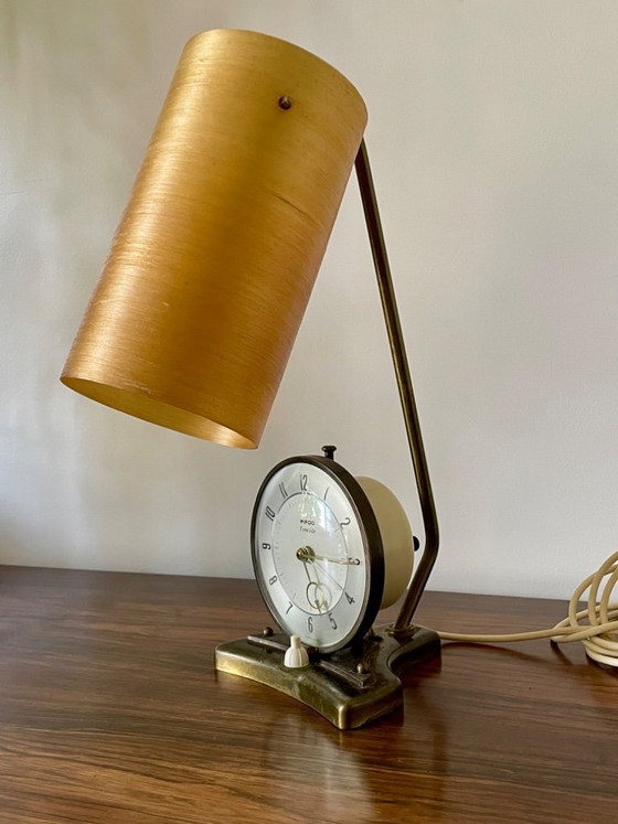 Image 1 of Vintage Pifco Timeside clock lamp from the 70s
