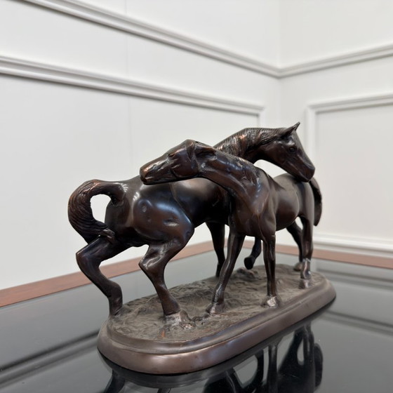 Scultura in bronzo di due cavalli – Sculture (photo 5 of 8)