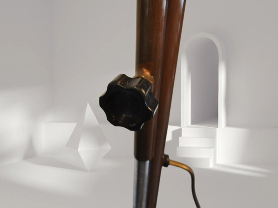 Image 1 of Dijkstra - Zeldzaam model - Space Age Design / MCM Vloerlamp met twee kappen