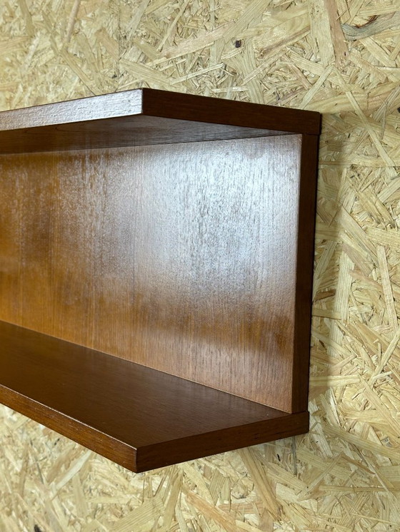 Image 1 of 60s 70s Teak wandplank Teak wandplank Deens design Denemarken