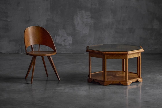 Image 1 of Mesa de centro octogonal Art Déco, Francia, década de 1930