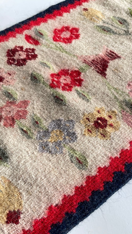 Image 1 of Rollakan Rug, Vintage Tulip Design