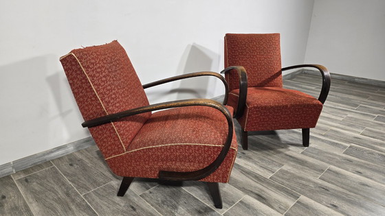 Image 1 of Satz Vintage-Sessel von Jindrich Halabala