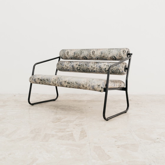 Image 1 of Memphis Style 1980s Postmodern Two-Seater Sofa