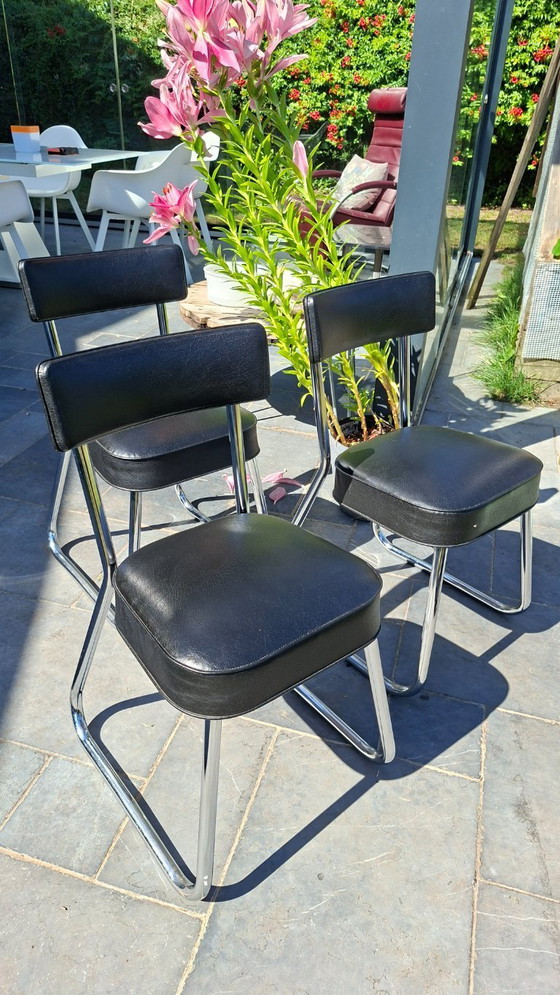 Image 1 of Mid century bauhaus style chairs