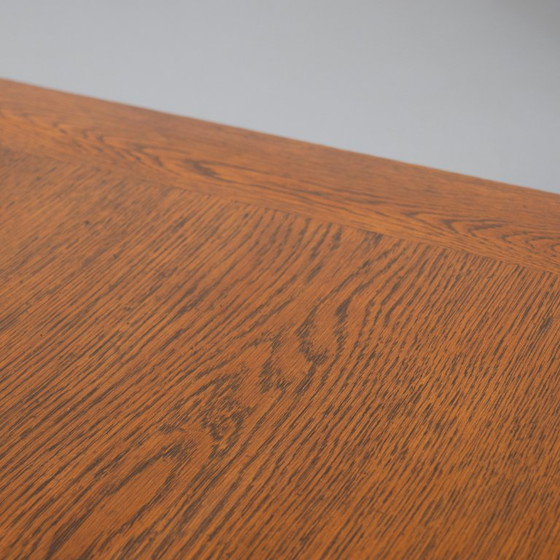Verlengbare Art Deco Eettafel 30's – Wood (photo 12 of 17)