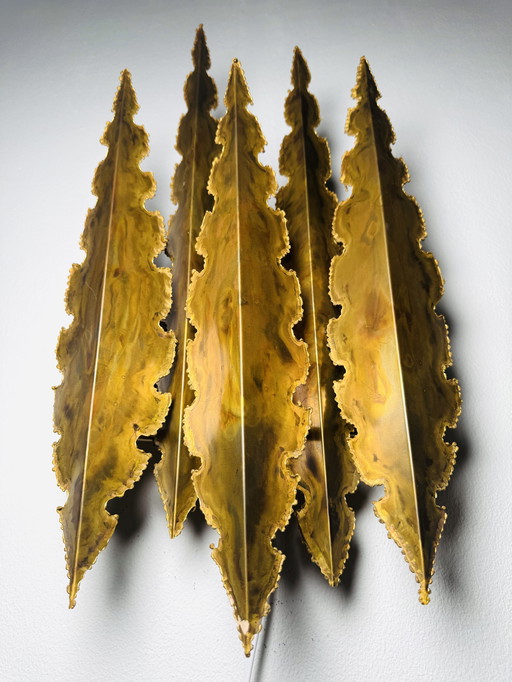 BRUTALIST WALL LIGHT BY SVEND AAGE HOLM-SØRENSEN FOR HOLM-SØRENSEN & CO, DENMARK, 1960s