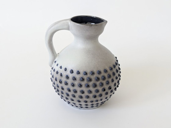 Vintage Marei Ceramic Pitcher Vase, Midcentury West German Pottery (photo 3 of 15)