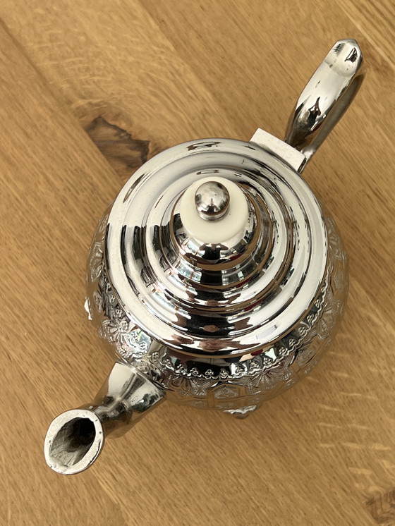 Image 1 of Teiera tradizionale marocchina placcata in argento