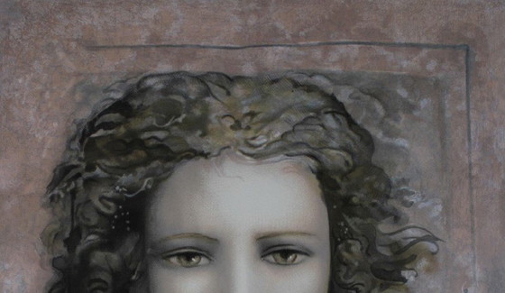 Image 1 of "Visage Imaginaire" Lithograph by Jean-Paul Cleren