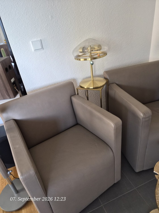 Divano a 2 posti e 2 poltrone in pelle Cor – Divani, Leather (photo 8 of 8)