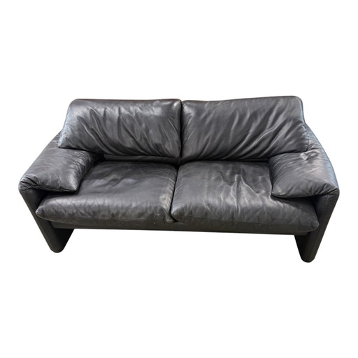 Divano 2 posti Cassina Maralunga – 2 zitsbanken, Leather (photo 2 of 6)