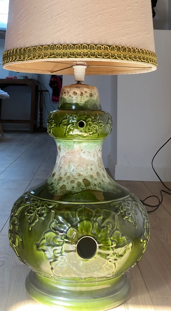 Lampada da Terra Fat Lava West Fermant anni '70 – Lampade da tavolo, Ceramica (photo 6 of 10)