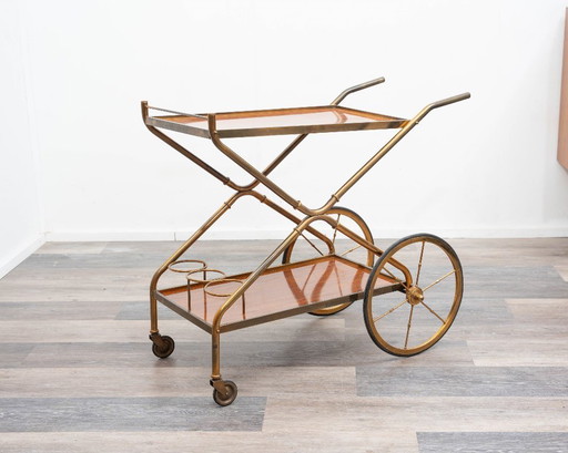 Serveerwagen, barwagen, jaren 60