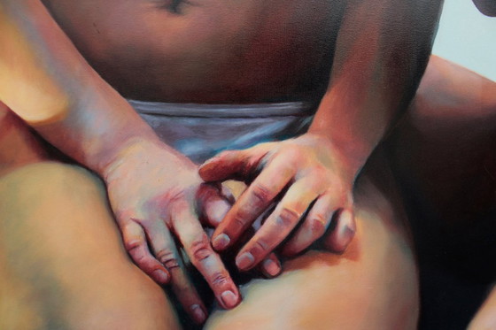 Image 1 of Jara Marzulli – “Occhio Virtuoso” (2010) | Large nude painting