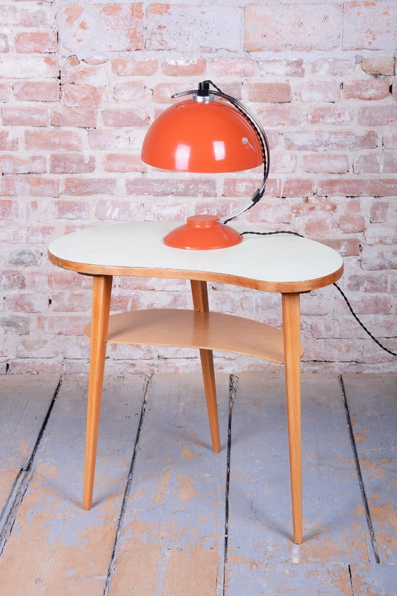 Lampada da tavolo Mid-Century originale, acciaio cromato, vernice, ceca, anni '70 – Lampade da tavolo (photo 10 of 13)