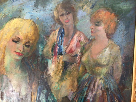 Peintre Raphael de buck – Peintures et dessins, Toile (photo 7 of 10)
