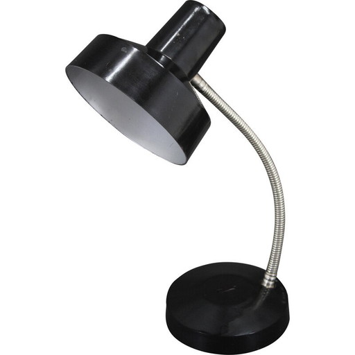 Vintage adjustable bakelite table lamp, Czechoslovakia 1950s
